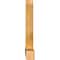 Ekena Millwork Portland Rough Sawn Timber Gable Bracket, Western Red Cedar, 48"W x 30"H x 4"D x 4"F, 15/12 Pitch GBW048X30X0404POR00RWR - alternate 4